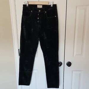 Free People Black Denim Jeans